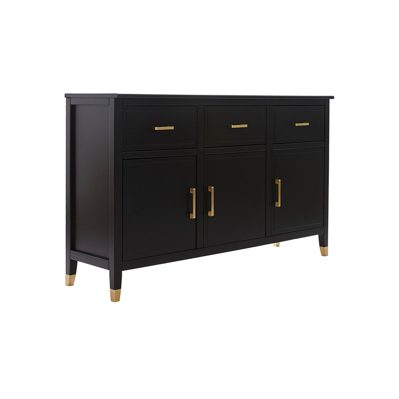 140cm Sideboard, Black