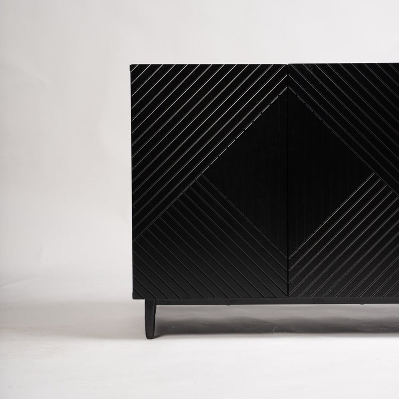 Addae 120 Cm Wide Sideboard, Black