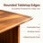 Solid Wood Dining Table Set with Bench