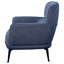 Chaise d'appoint Fitzgerald avec pieds en métal-1379966935