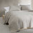 Tommy Hilfiger Brooklyn Heights Stripe Cotton Beige Comforter Set-103691170-103691168