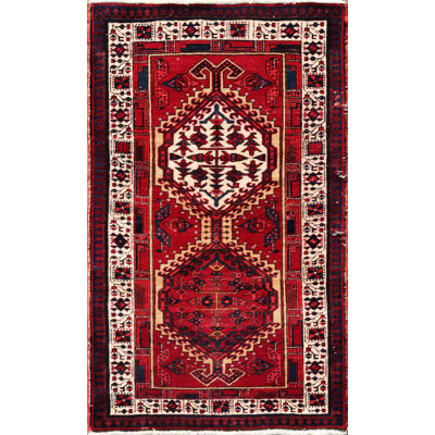 Onecimo Wool Oriental Area Rug