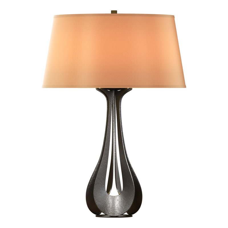 Lino 25.3" Table Lamp, Flax, Oil Rubbed Bronze