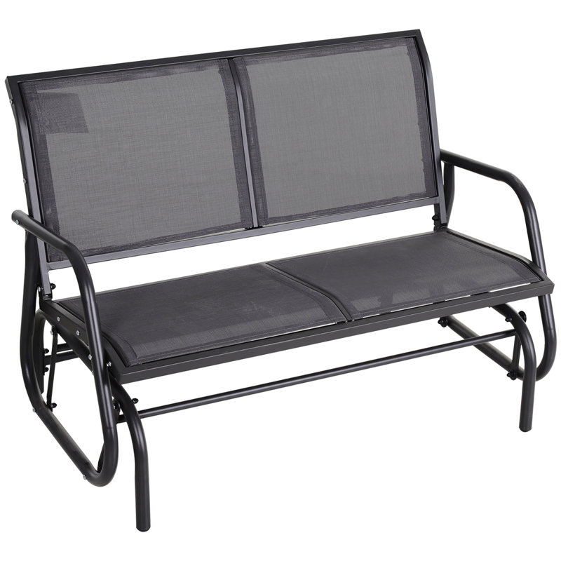 Banc oscillant pour 2 personnes Outsunny
