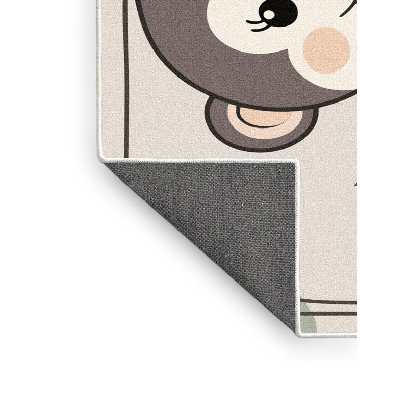 Tapis pour enfants East Urban Home, Rectangulaire 2 pi x 3 pi