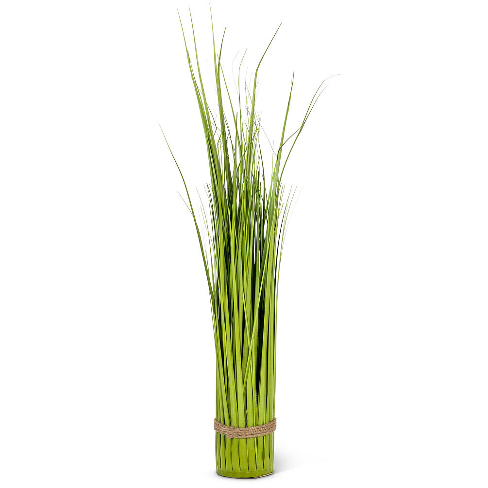 Primrue 47'' Faux Pampas Grass Grass in Decorative Vase