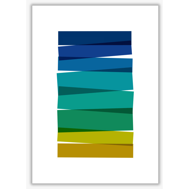 Stripes I - Single Picture Frame Print, No Frame, 42 cm H x 30 cm W x 1 cm D