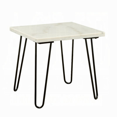 Table d'appoint en marbre Modern Elegance
