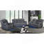 Fauteuil inclinable électrique gris avec DEL
