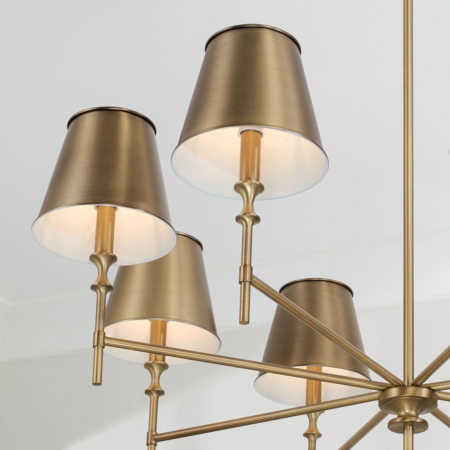 Freya Dimmable Chandelier, 33" H x 41" W