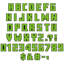 Ensemble de 176 lettres Minecraft Deco