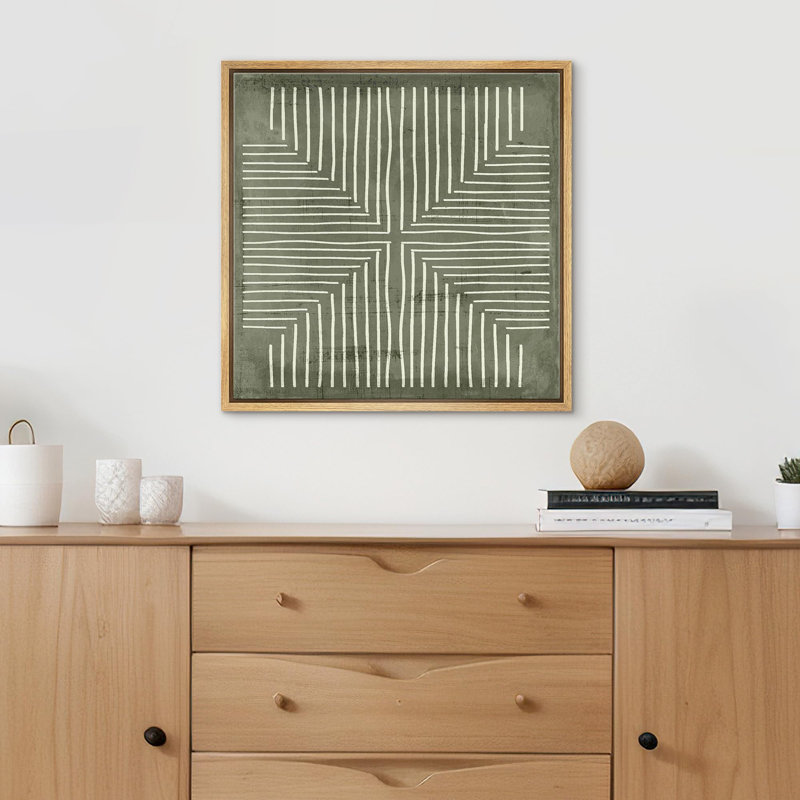 Impression sur toile encadrée en niveaux de gris, Naturel, H 24 po x l 24 po