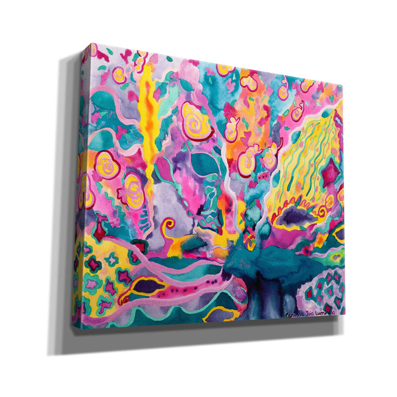 «Eriella Wellspring On Canvas» par Carissa Luminess, reproduction, H 26 po x l 30 po x P 1,5 po
