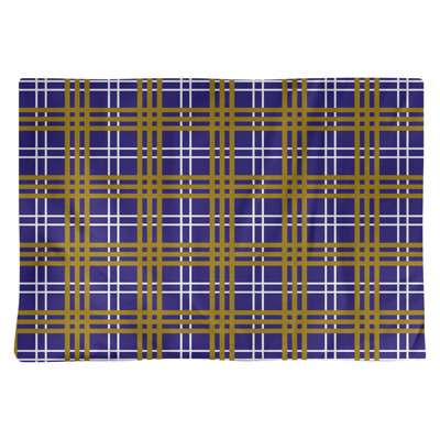 Polyester Plaid Rectangle Placemat