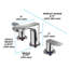 Double Handle Bathroom Faucet with Drain Assembly-563959942