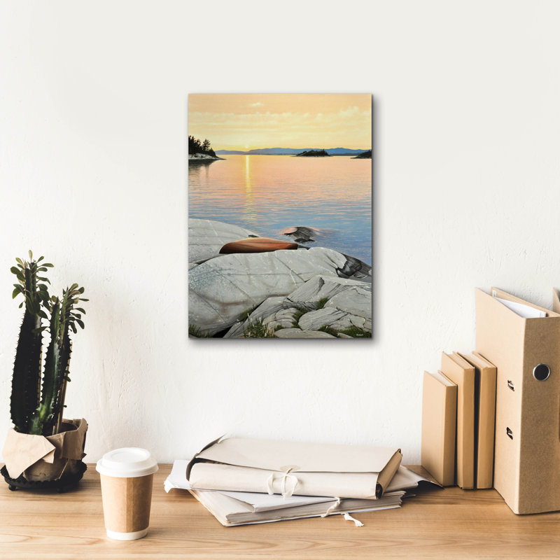 Toile épique Graffiti «A Quiet Time» par Kenneth M Kirsch, 12 po x 16 po