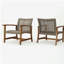 Aménagement d'ambiance café, fauteuil de loisirs moderne-557370360