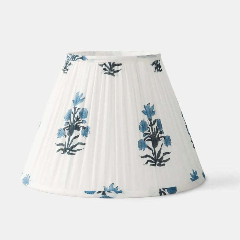  Abat-jour fleur d'azur