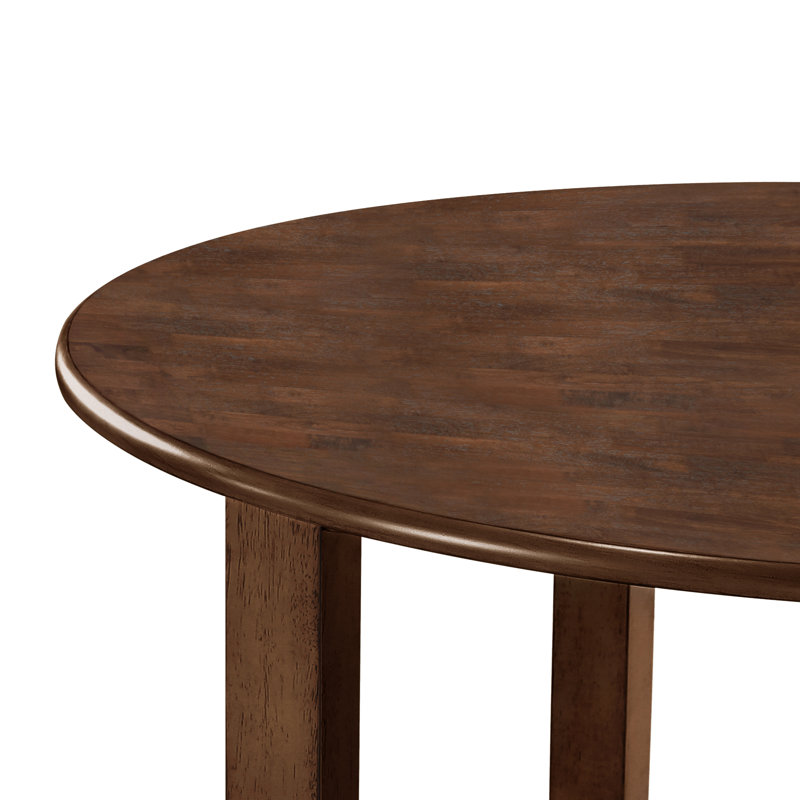 Conchetta 47" Round Dining Table in Driftwood, Brown