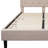 Aluino Arched Button Tufted Upholstered Platform Bed Frame - No Box Spring Required-395099098-395099097