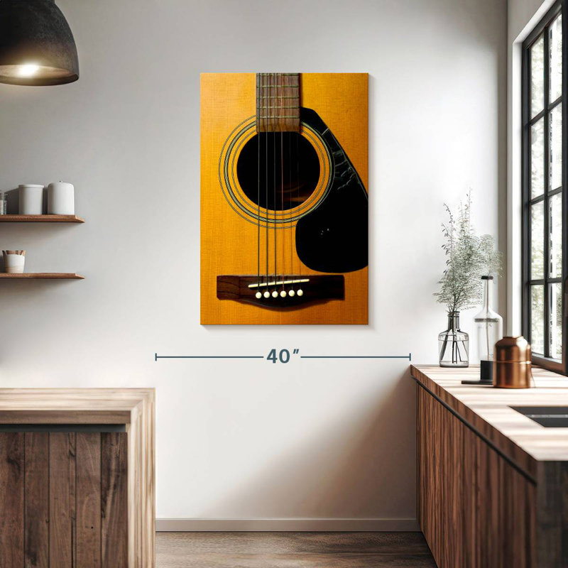 Trou pour guitare Abarca, H 39 po x l 26 po