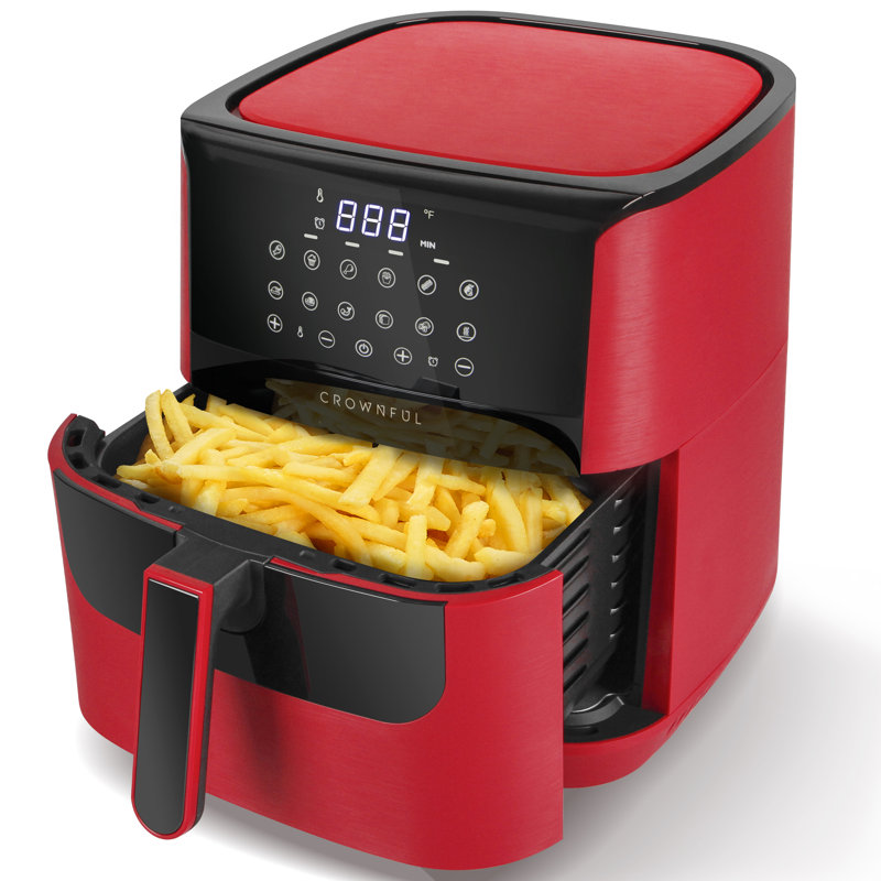 Friteuse à air 7 pte Crownful, Rouge