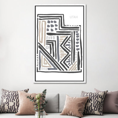 Utah 1 Piece Wall Art on Canvas