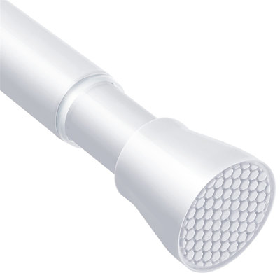 Adjustable 70cm to 130cm Single Curtain Pole