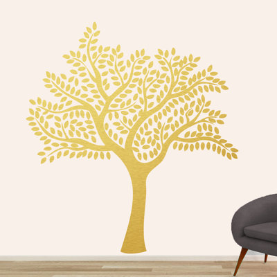 Décalcomanie murale arbre d’ombre