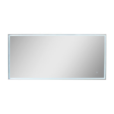Illuminate Flat Wall Mirror with Shelves
