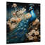 Tayliana - paon, art mural acrylique-101504664