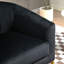Fauteuil d'appoint rembourré de luxe avec cadre en velours, fauteuil de coiffeuse polyvalent et polyvalent pour l'intérieur et la maison