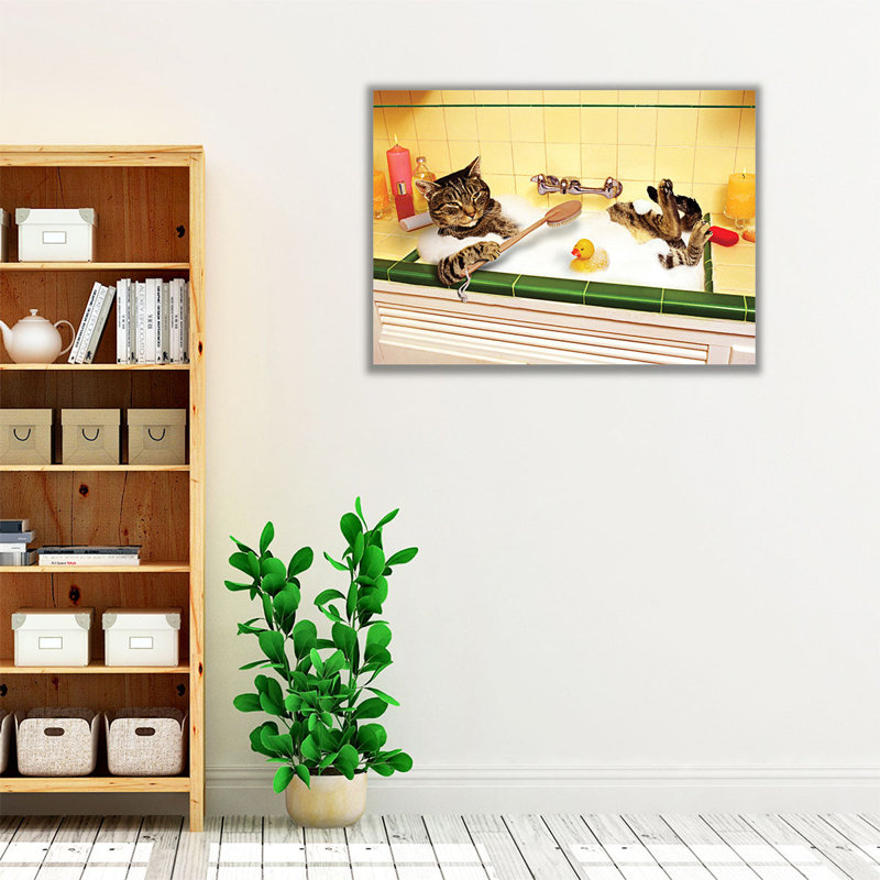 Kitchen Spa - reproduction d'art sur toile, H 18 po x l 24 po