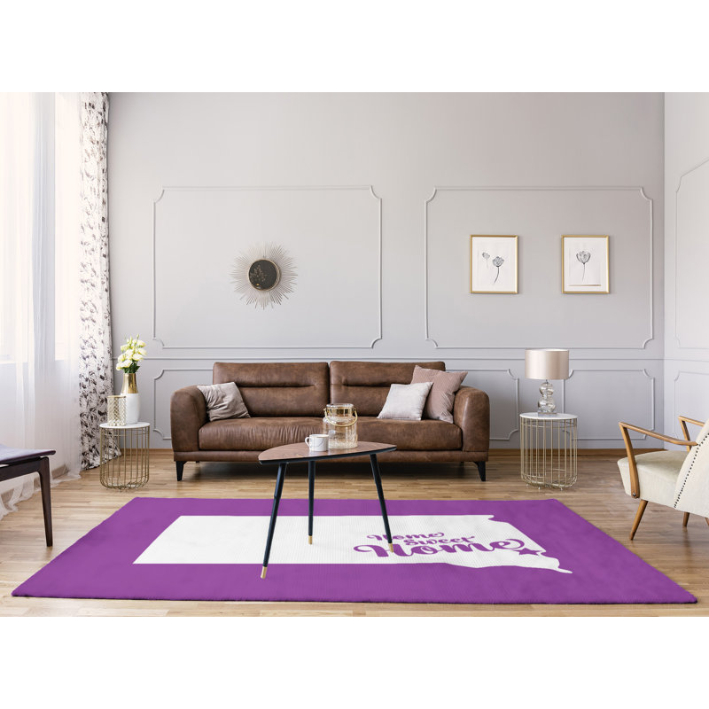 Tapis en poly-chenille à sioux home, Rectangle 8 pi x 10 pi