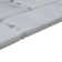 11.5" x 18" Marble Mosaic Tile in First Snow Elegance