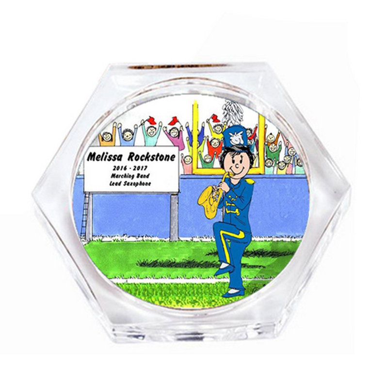 Ensemble de 4 sous-verres personnalisables, Oui
