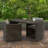  Rectangular 2 - Person 25'' Long Bistro Set with Cushions