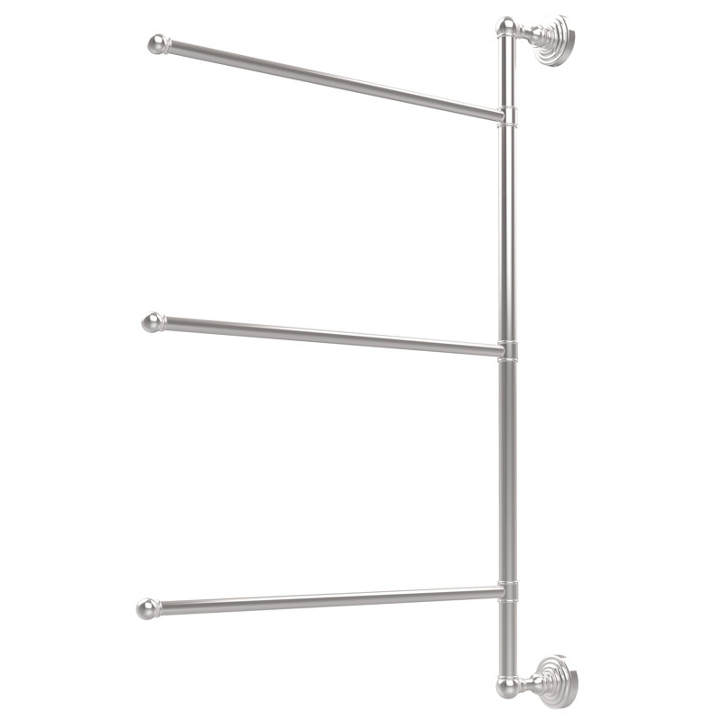 Barre à serviettes murale verticale Beresford, Chrome poli