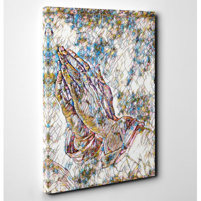 Praying Hands - Wrapped Canvas