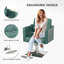Fauteuil de salon pivotant en similicuir Bertillo