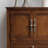 Thick Solid Wood Cabinet with Roman Column Legs