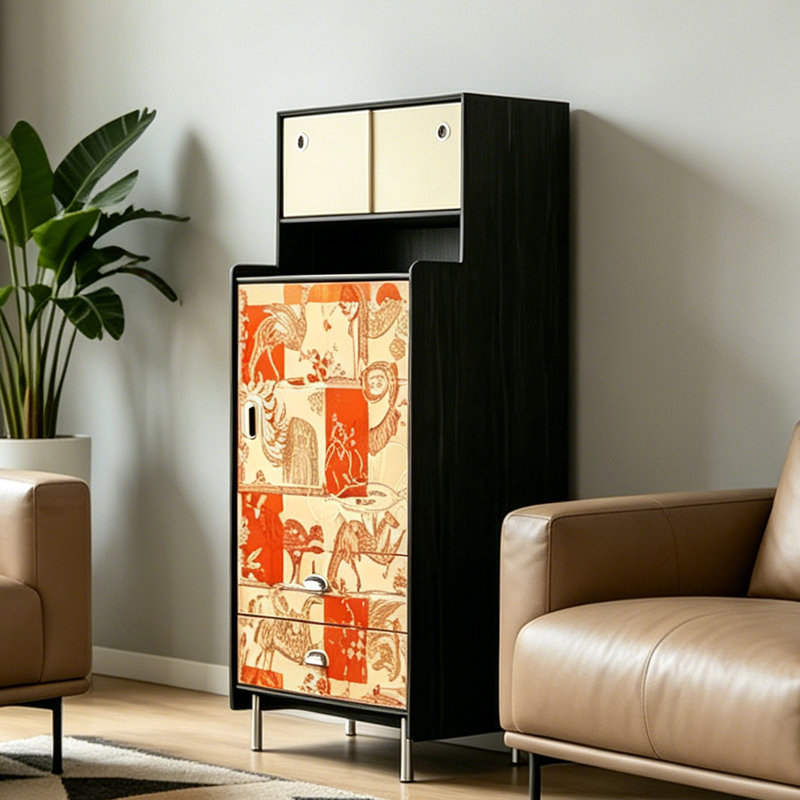 Buffet décoratif de style moderne et minimaliste