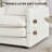 Modern Comfy Modular Loveseat 2-seat Couch Deep Seat Sofa Set For Living Room-599461928