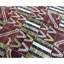 Hand-Knotted High-Quality Blue and Rust Area Rug