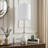 33" Modern Glam Ceramic Table Lamp with Pre-assembled Shade and Pull Chain for Bedroom Living Room-852105712