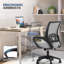 Siège de bureau ergonomique pivotant pour le bureau à domicile Soutien lombaire réglable, fonction de hauteur et d'inclinaison, conception confortable pour une productivité toute la journée-118658959