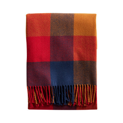 Pendleton Copper Red Machine Washable Throw
