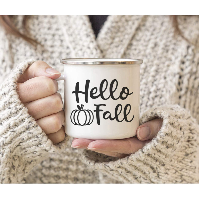 Grande tasse de camping hello automne Jayda