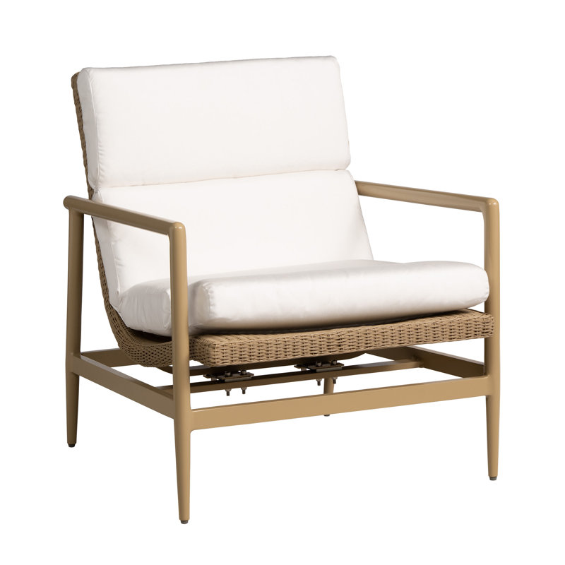 Outdoor Dining Armchair, Hickory