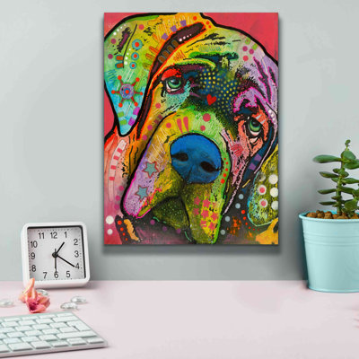 «Mastiff 2» par Dean Russo, art mural sur toile